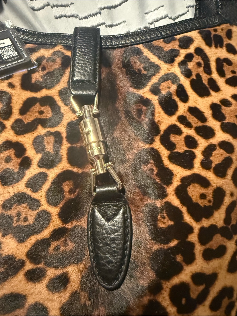 Gucci Jackie Leopard Bag - Picture 2 of 16